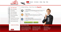 Desktop Screenshot of ewebcontent.com